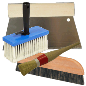 Pinsel, Bürsten, Spachtel