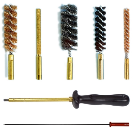Putzstöcke und Bürsten