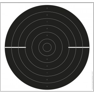 P-Schnellfeuerscheibe SSV, 25 m