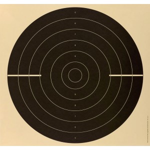 P-Schnellfeuerscheibe SSV/ISSF, 25 m