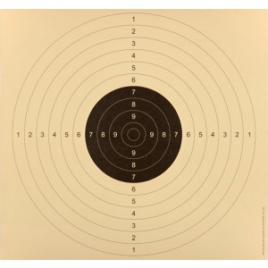 P-Präzisionsscheibe SSV/ISSF, 25/50 m
