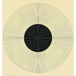 Scheibenbild P 50/50/20, Papier