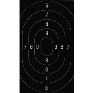 Ordonnanz-Schnellfeuerscheibe, Papier