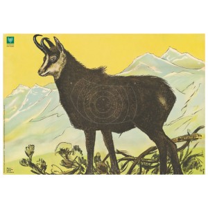 Scheibe DJV 4, Gamsbock stehend links
