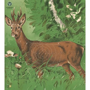 Folienscheibe DJV 1, Rehbock stehend links, selbstklebend