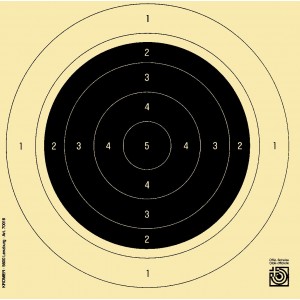 Gewehrscheiben 50 m, 5er SSV