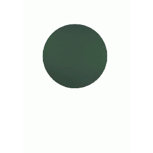 Zentrumersatz-Rondelle aus grüner Folie, Ø 25 cm