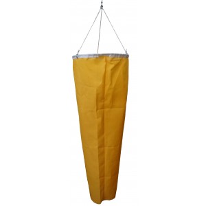 Windsack klein gelb (Windanzeige beim Scheibenstand)