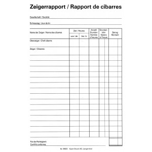 Zeigerrapport