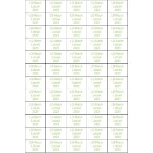 Bogen Kontrollkleber für Thermodrucker