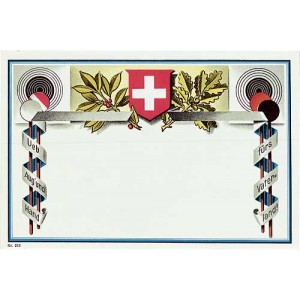 Ehrenmeldung 18 x 12 cm