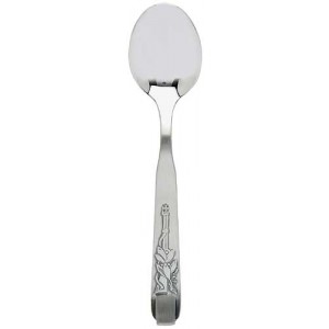 Kaffeelöffel aus Chromnickelstahl 18/8 mit Sujet Karabiner