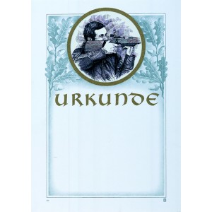 Urkunde 21 x 30 cm