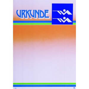 Urkunde 21 x 30 cm