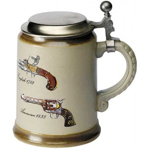 Pistolenhumpen aus Steingut