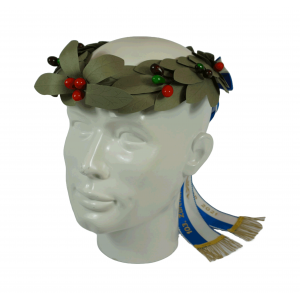 Kopfkranz grün in Olive