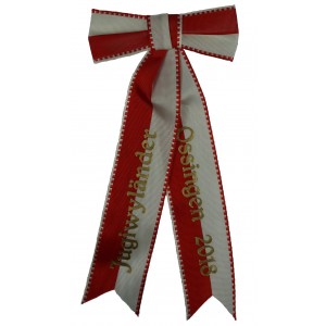 Schleife zu Zweig mit Prägung (zusätzliche separate Schleifen)