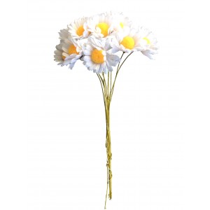 Margriten aus Stoff,  Ø 4 cm