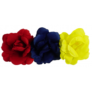 Rosen aus Stoff, Ø 10 cm