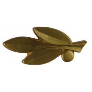 Bandaufsatz-Zweig vergoldet