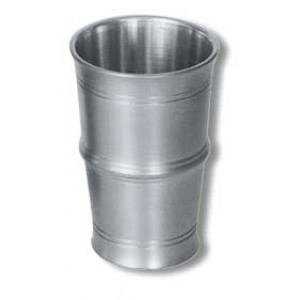 Zinnbecher mit Wulst 