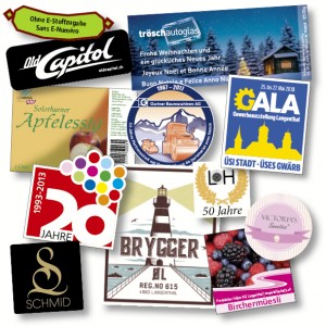 Kunststoffkleber in verschiedenen Ausführungen