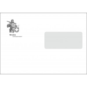 Kuverts C5 - Druck schwarz